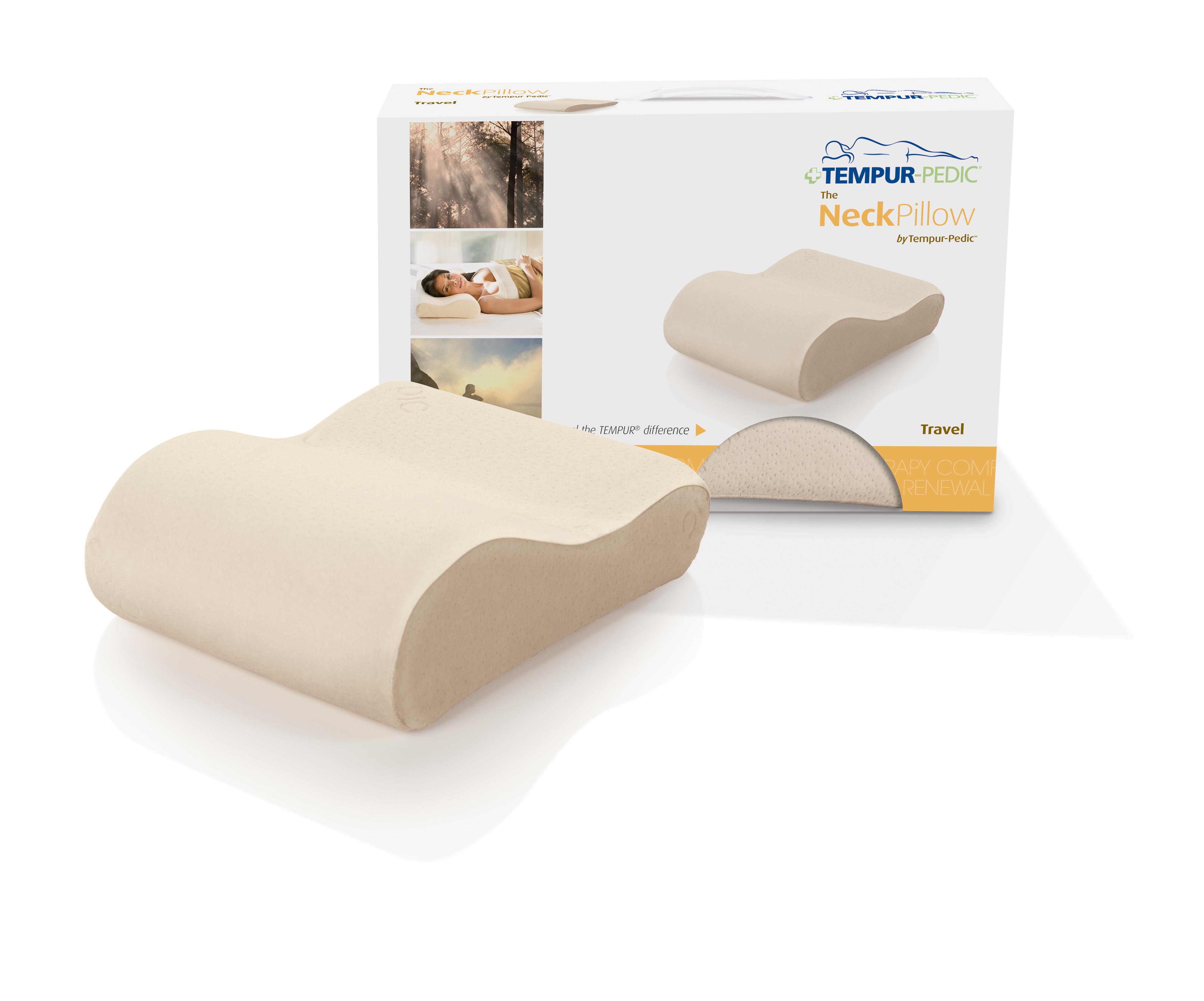 Neck clearance pillow tempur